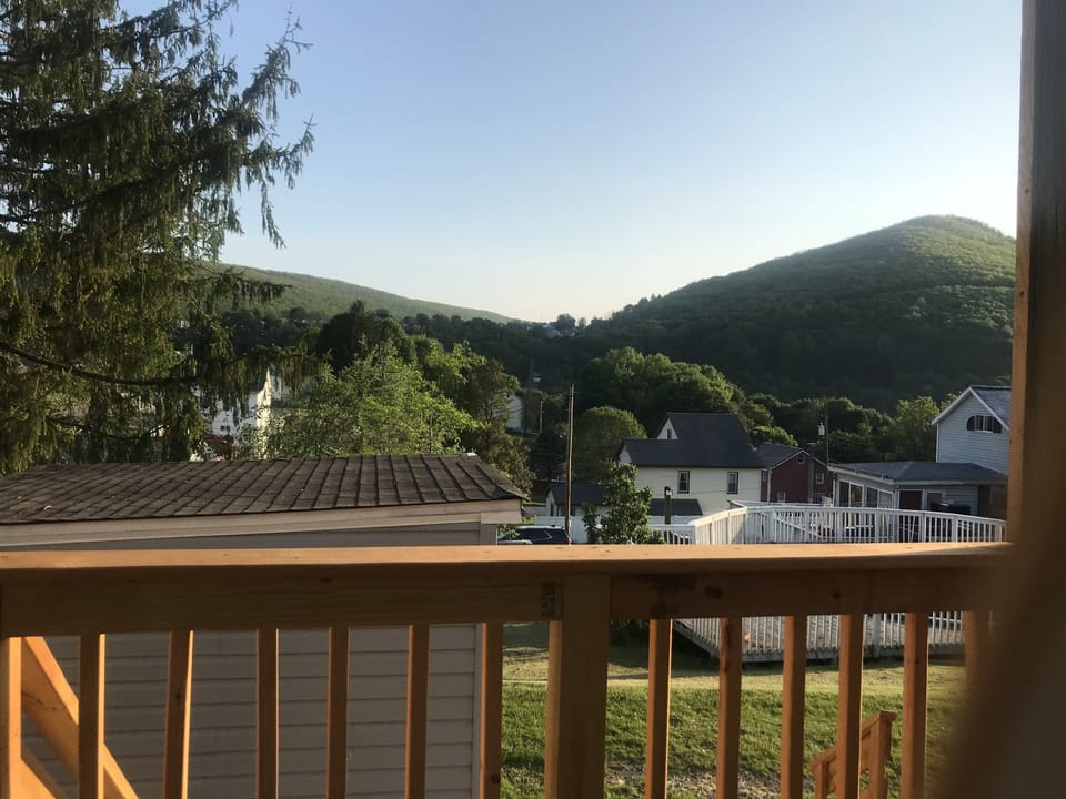 View from the deck