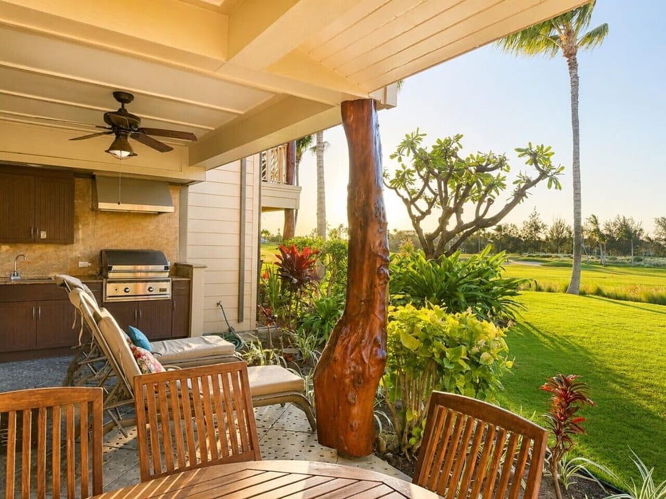 Lanai with BBQ