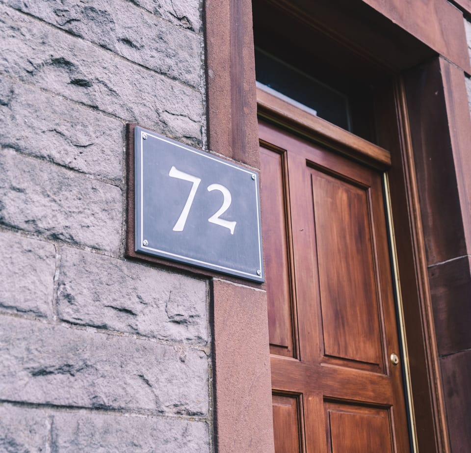Main door of house