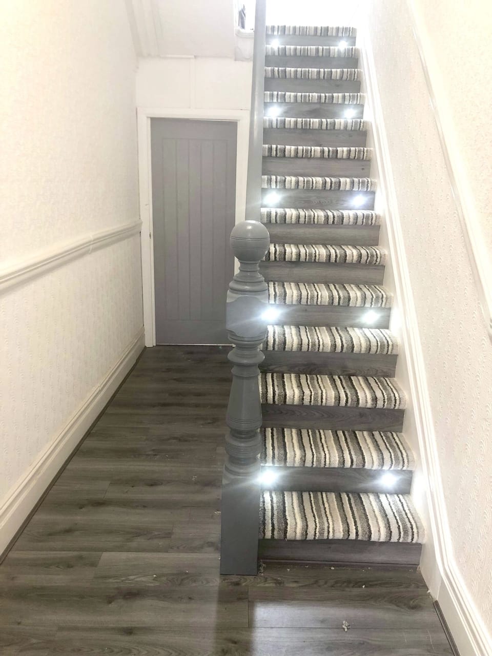 Hall stair case