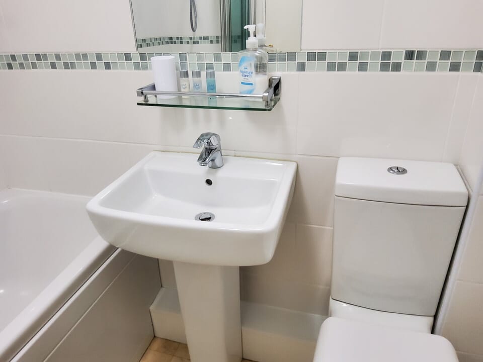 Fully Tiles Bathroom