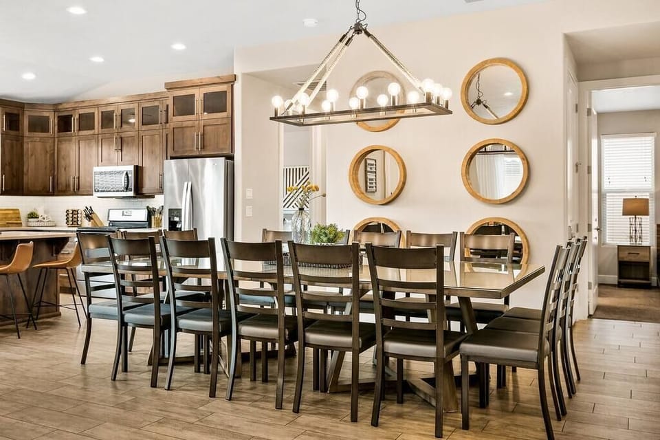 Dining Room with Table that Seats 16!