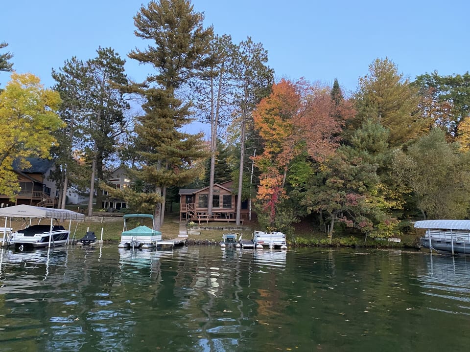 Summer view from lake