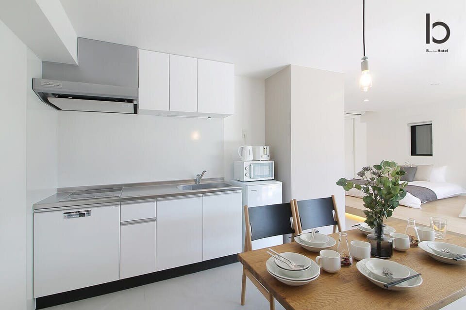Dining table and Kitchen