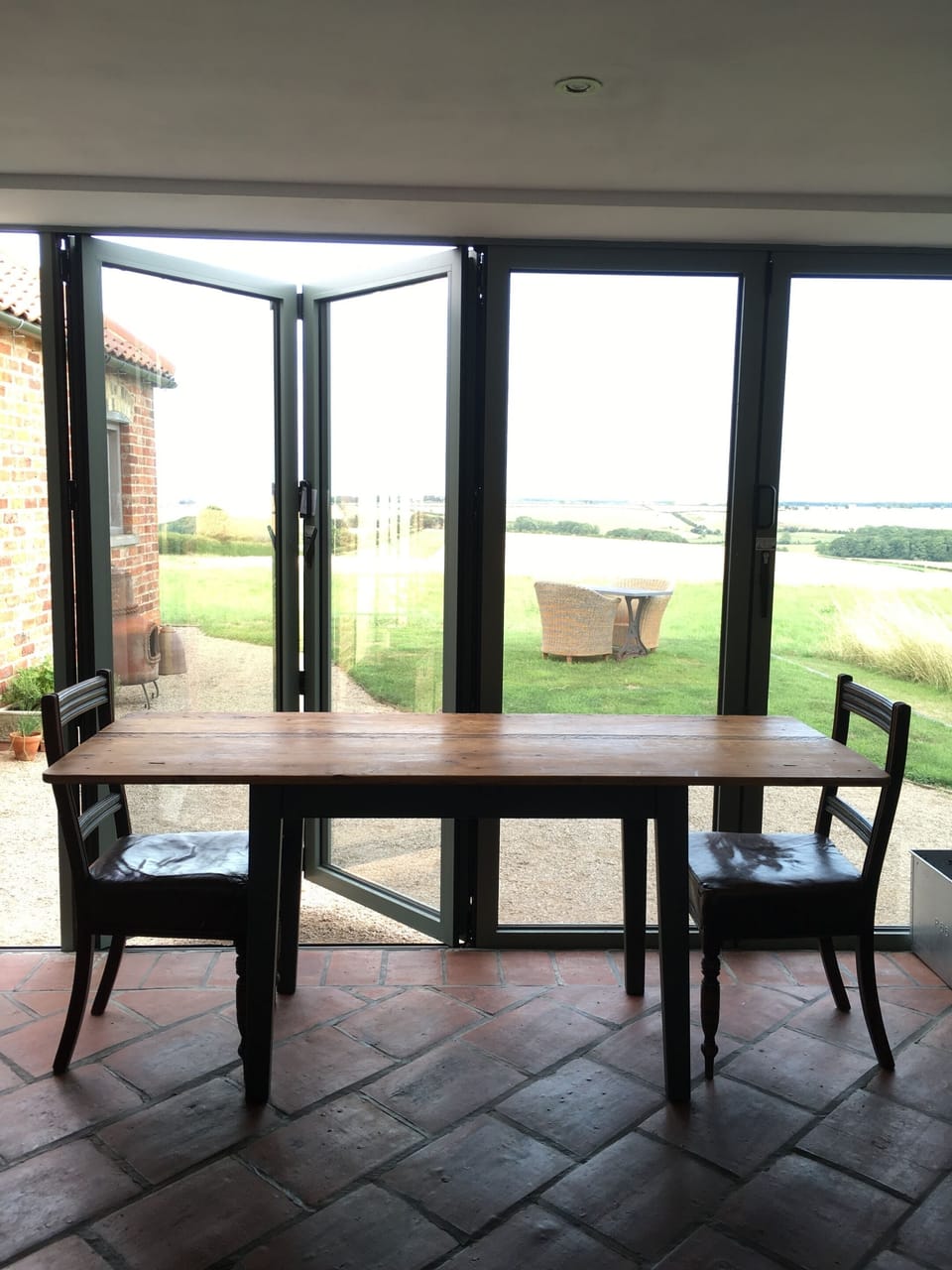 Bi-fold doors to outside
