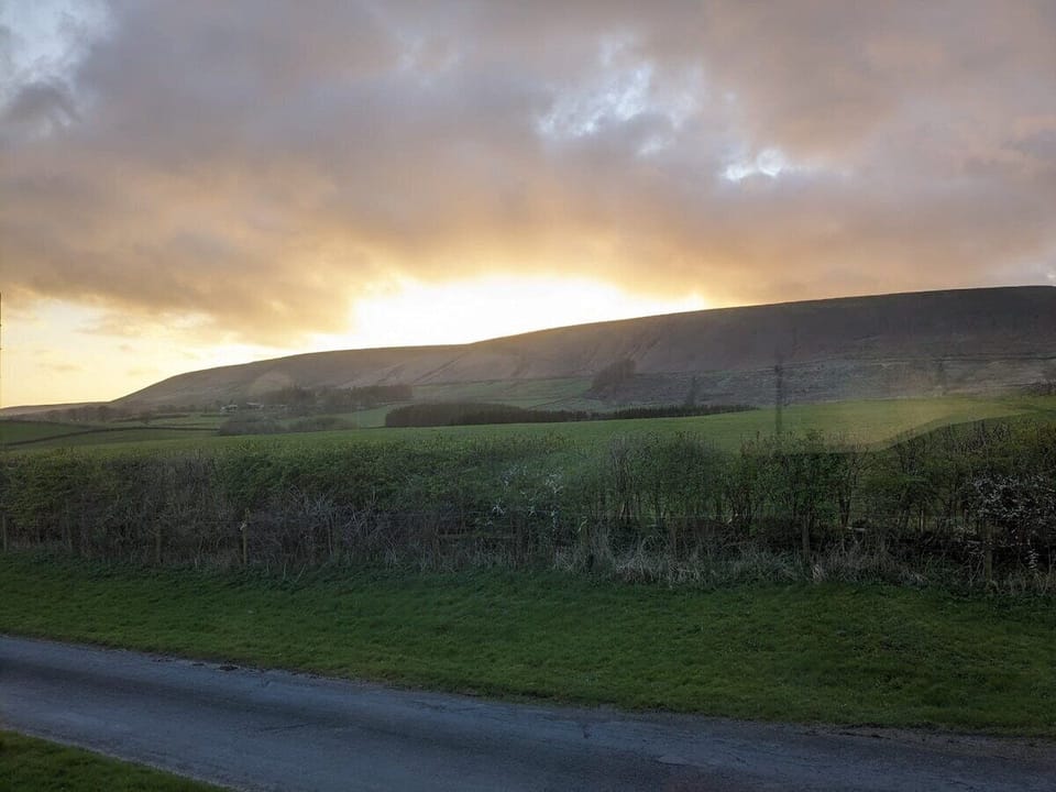 Sunset over Burn Fell