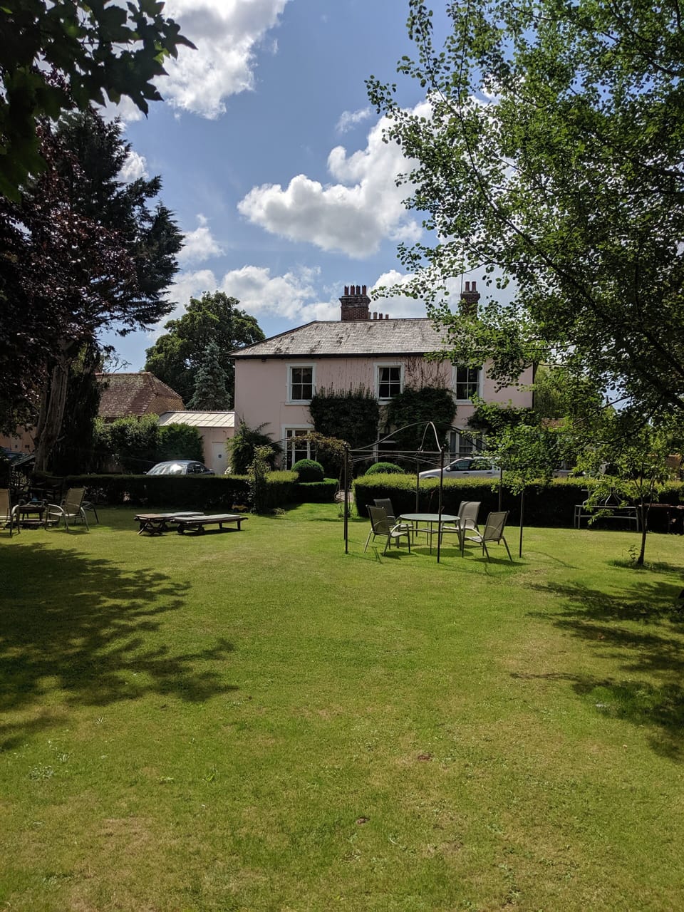 Marley House front garden