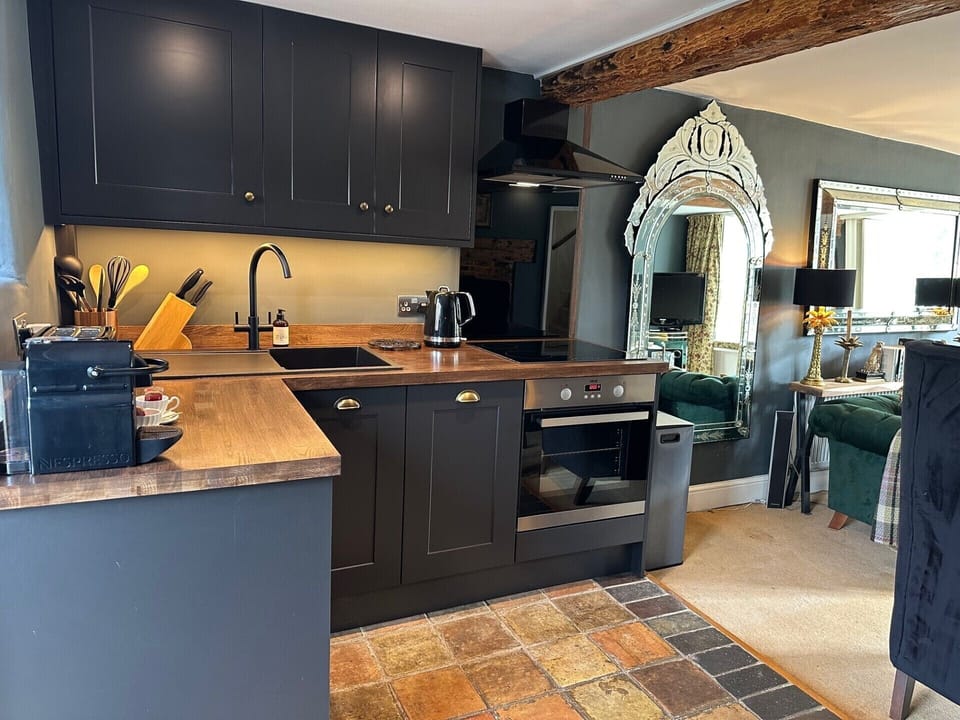 Open plan kitchen 