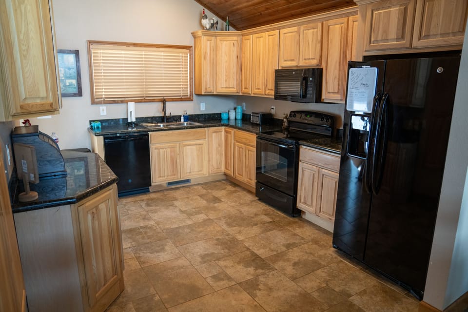 Upstairs kitchen