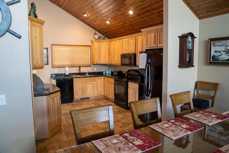 Upstairs kitchen