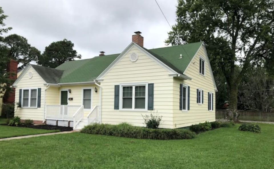 Spacious home on a one-third acre corner lot on a quiet street in Cambridge.