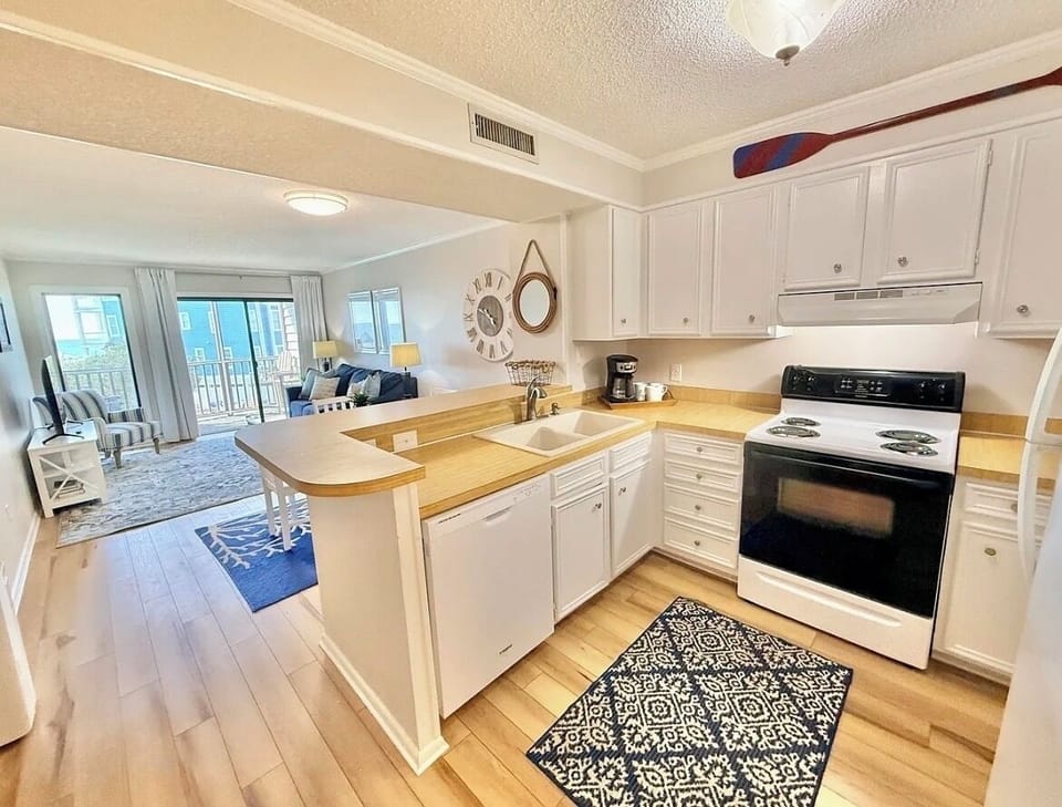 Kitchen and Living Room