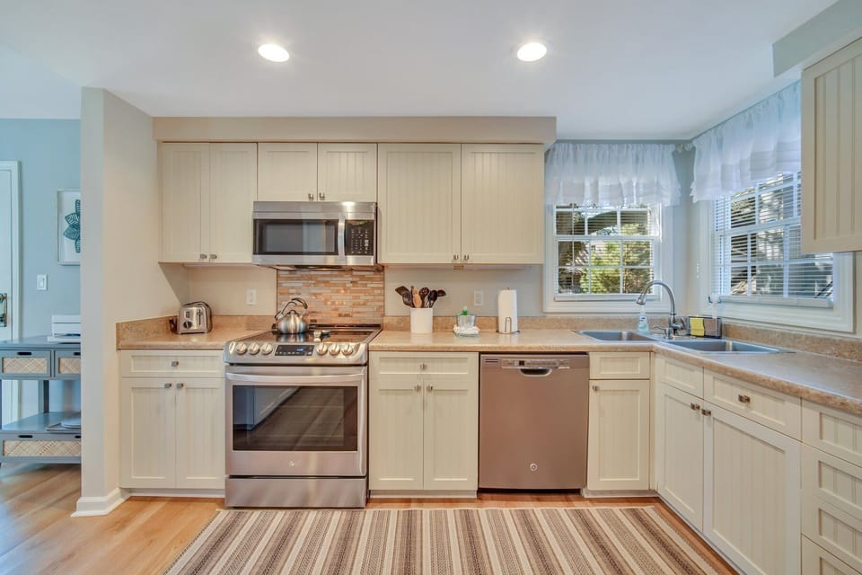 Kitchen with Stainless Steel appliances