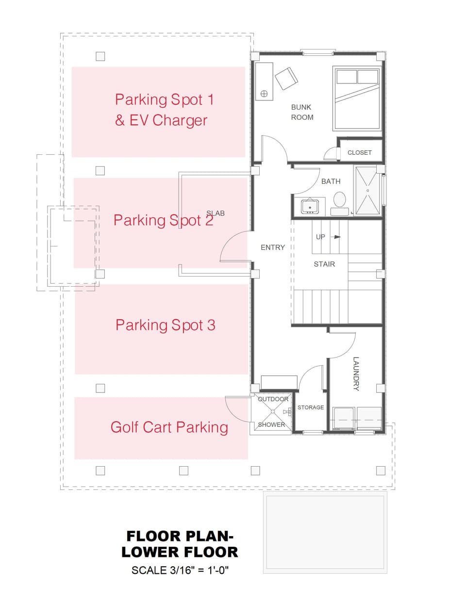 Downstairs Floorplan