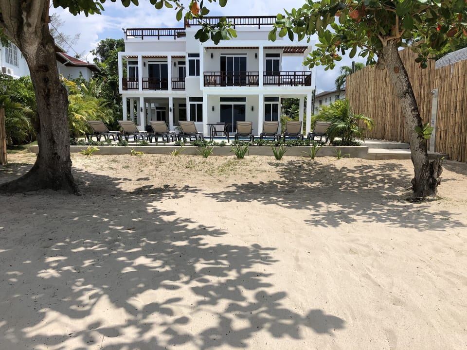 View from the beach