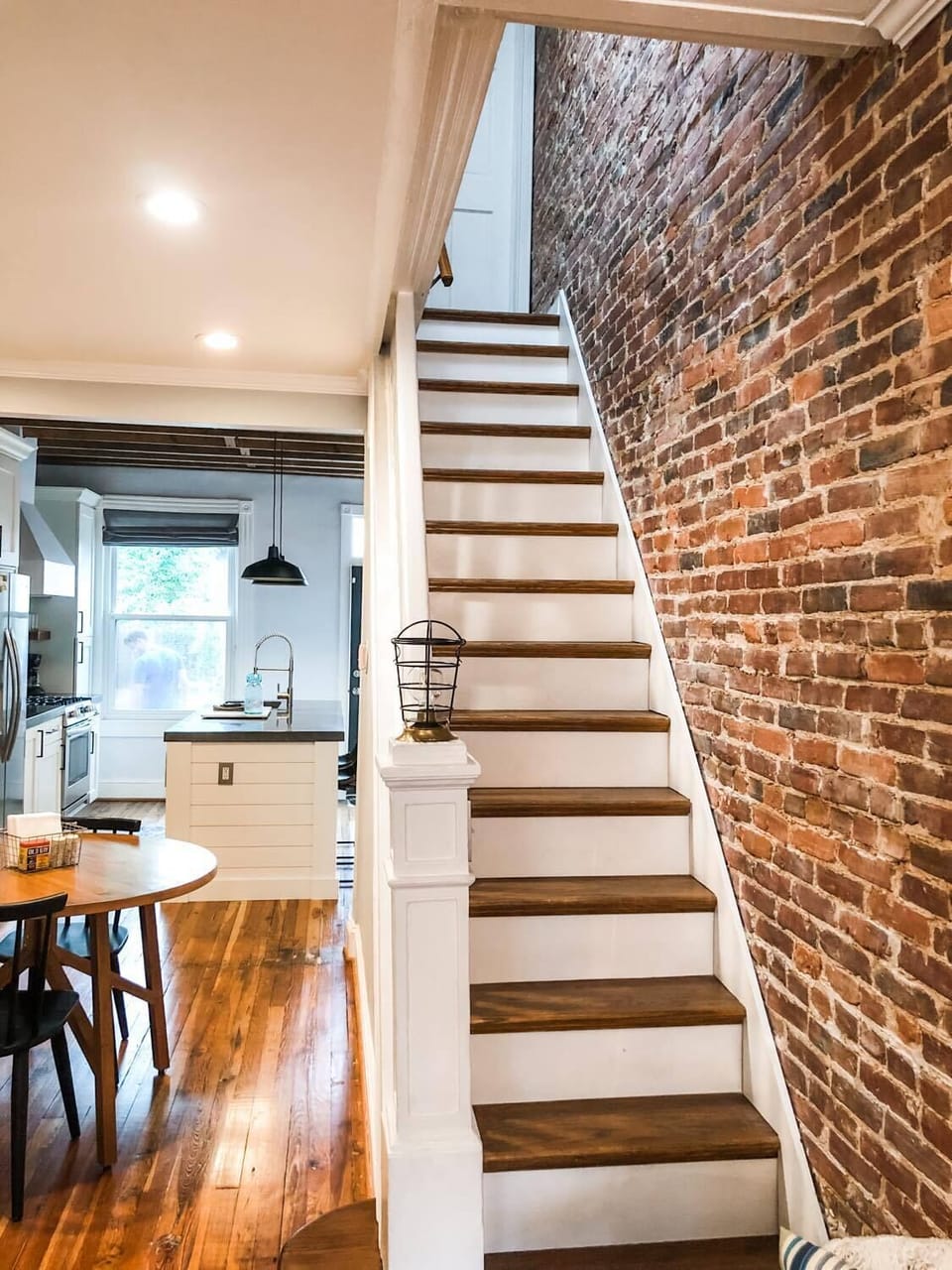 Stairs to second floor