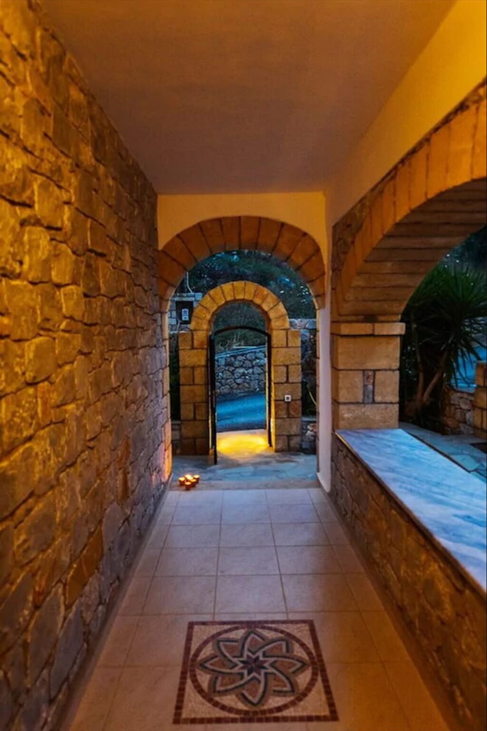 Villa Nefeli's Main Entrance