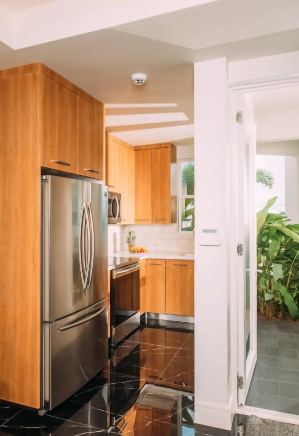 Functional kitchen with everything you will need for a relaxing stay. 