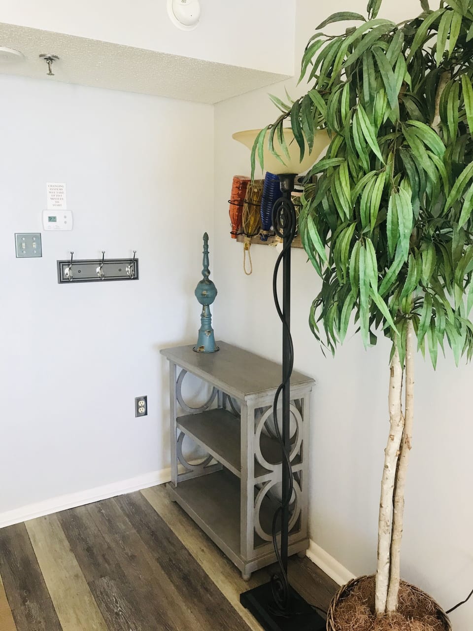 Luggage Storage Area for Sleeper Sofa Guests