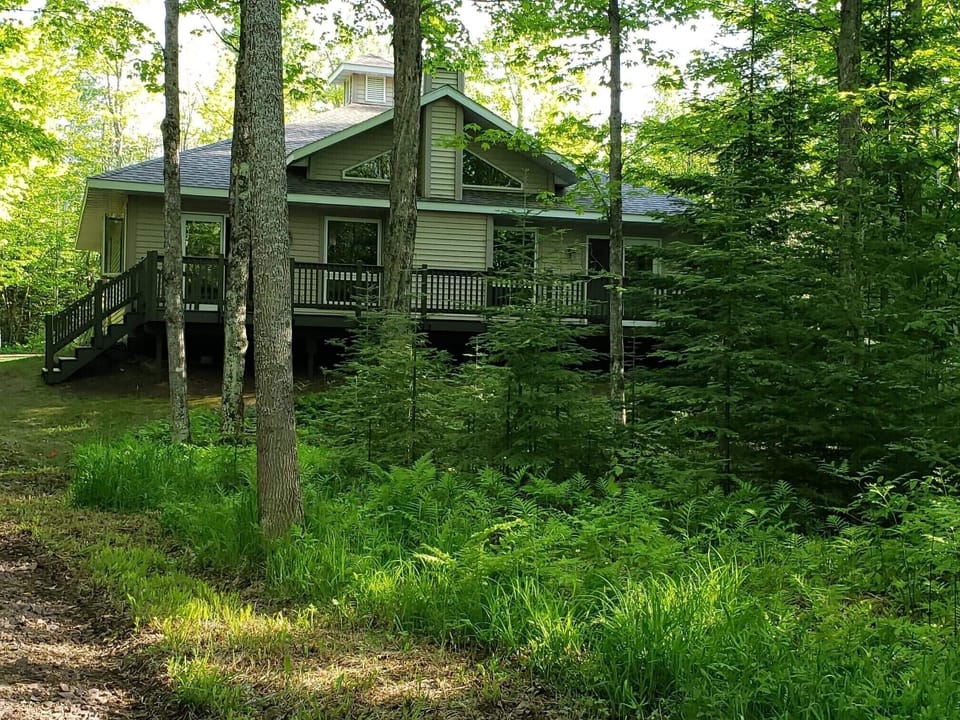 Front of house in Summer