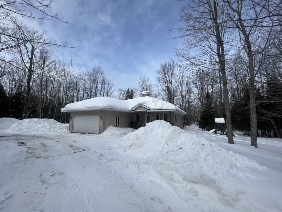 Front of house in Winter 