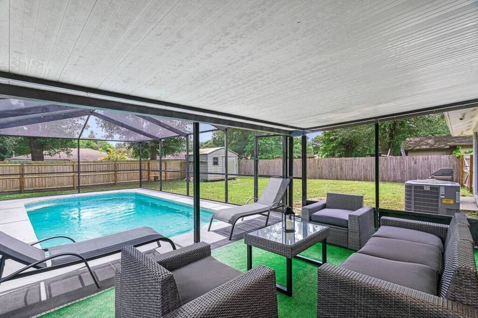 Our spacious lounge area by the heated pool where you could relax, bond and reminisce great memories! Bring your entire family and friends to unwind! If your are interested in this property, send us an inquiry now!