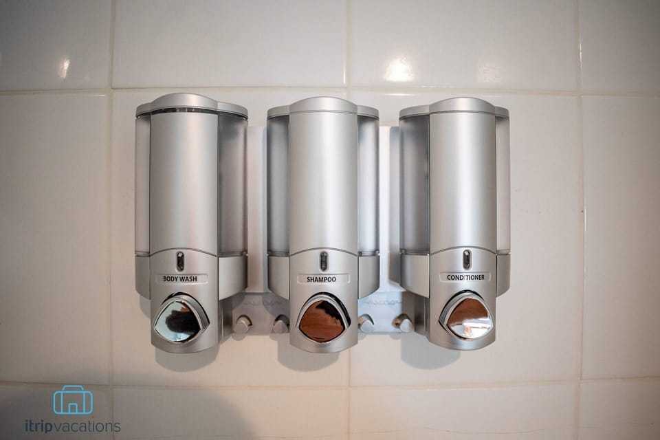 We provide Body Wash, Shampoo and Conditioner for all our Bathrooms