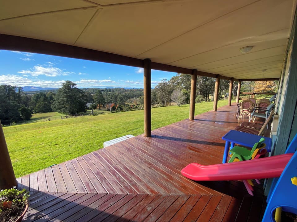 The back verandah
