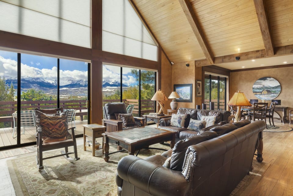 Large Open Living Room with Incredible Views
