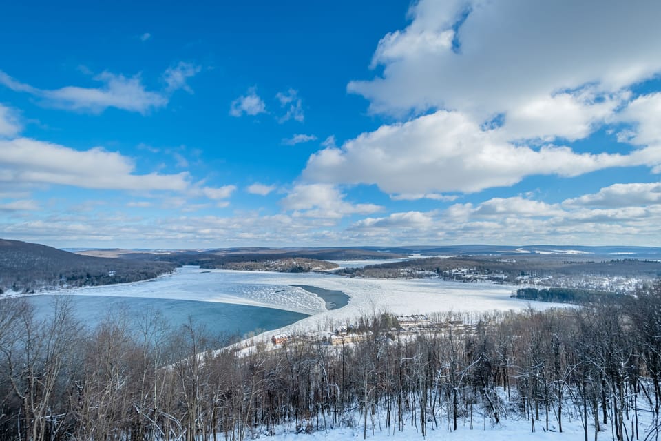 Winter Lake Views