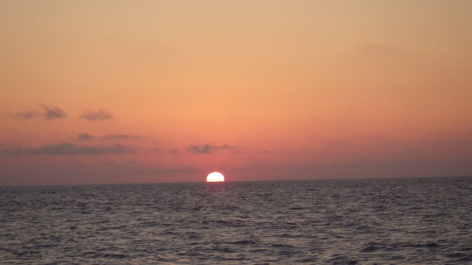 Enjoy gorgeous sunsets each evening from our balcony