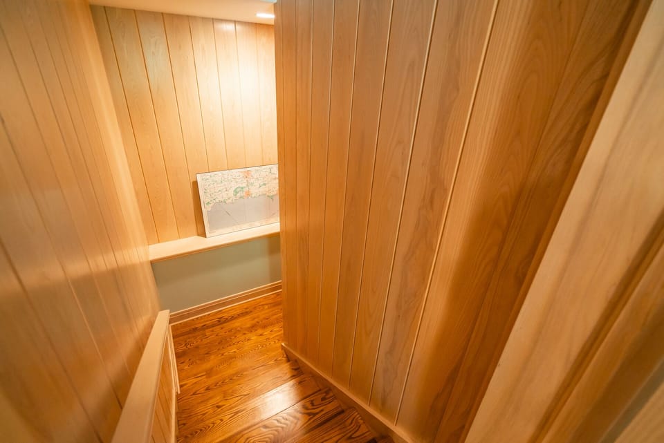 Stairs to lower level