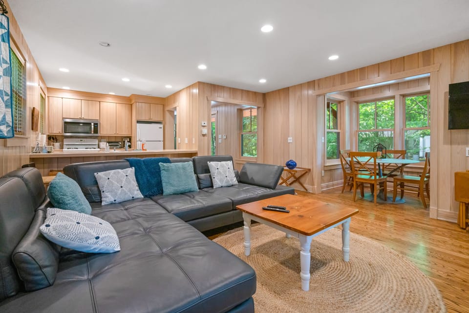 Open concept living area so the whole family can be together