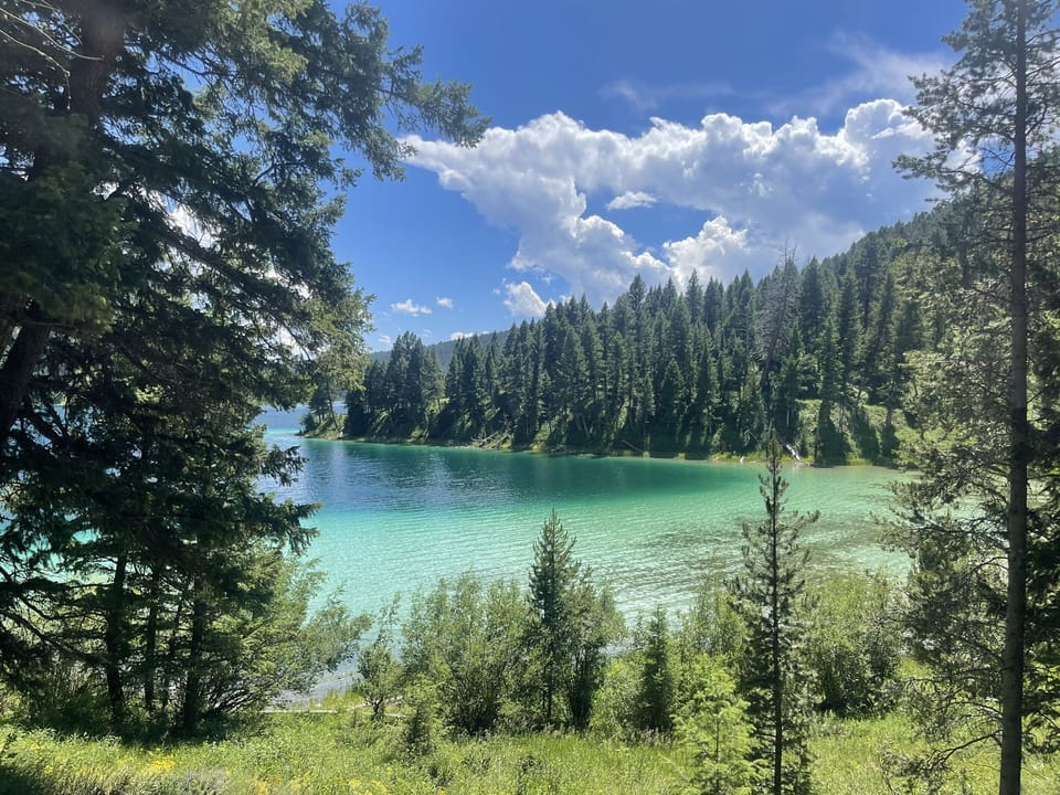 nearby Wade Lake ( 6 miles away)