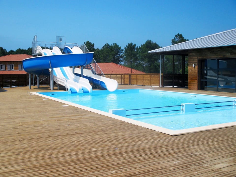 Get some sun in the outdoor pool.