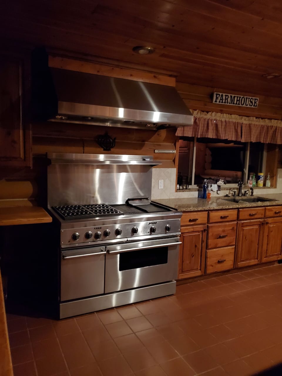 Commercial size kitchen