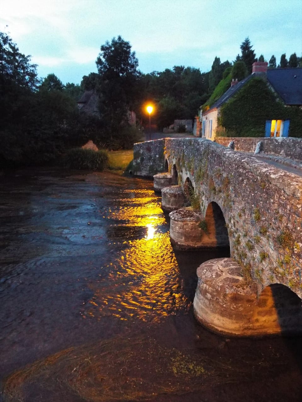 Village Bridge over the Vègre