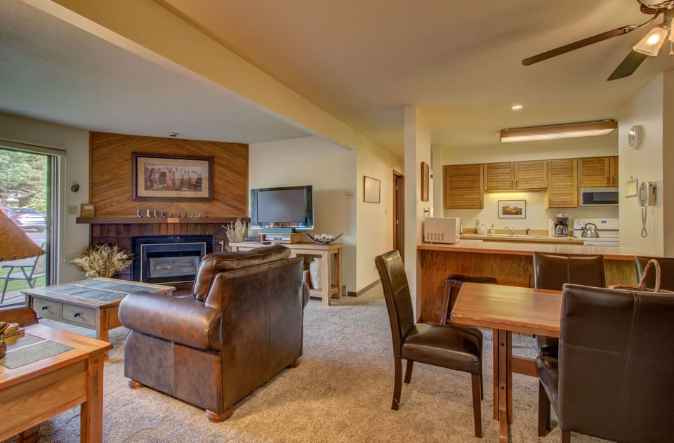 Open Living Space view from Entry