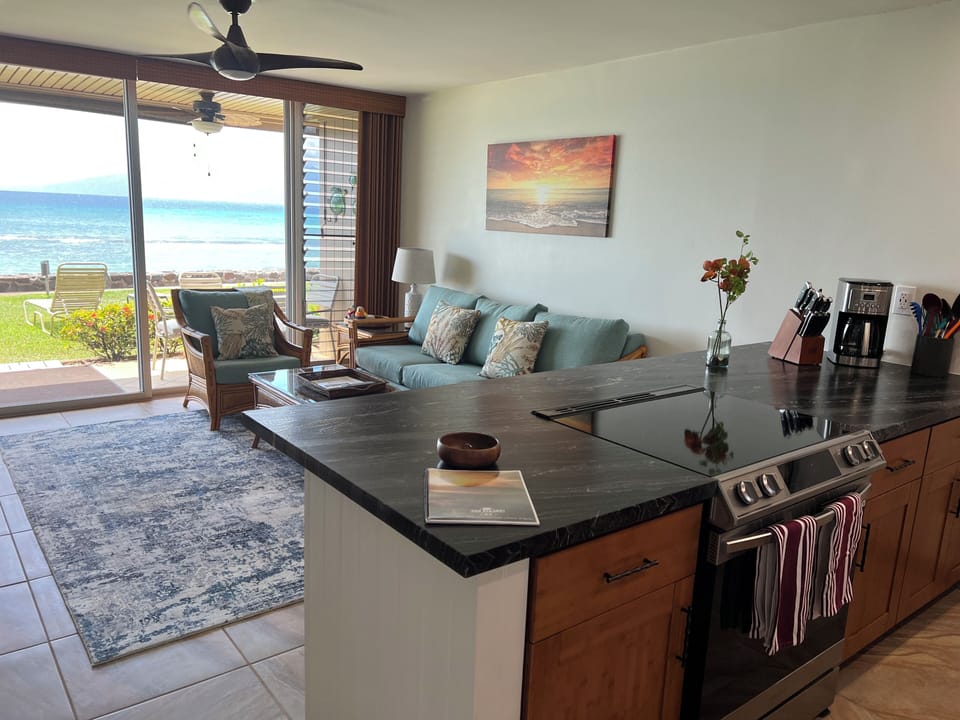 New kitchen with unobstructed views!