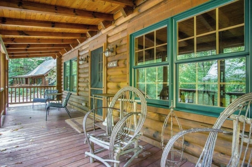 Large covered front porch