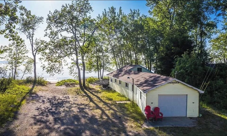 Small house rear view