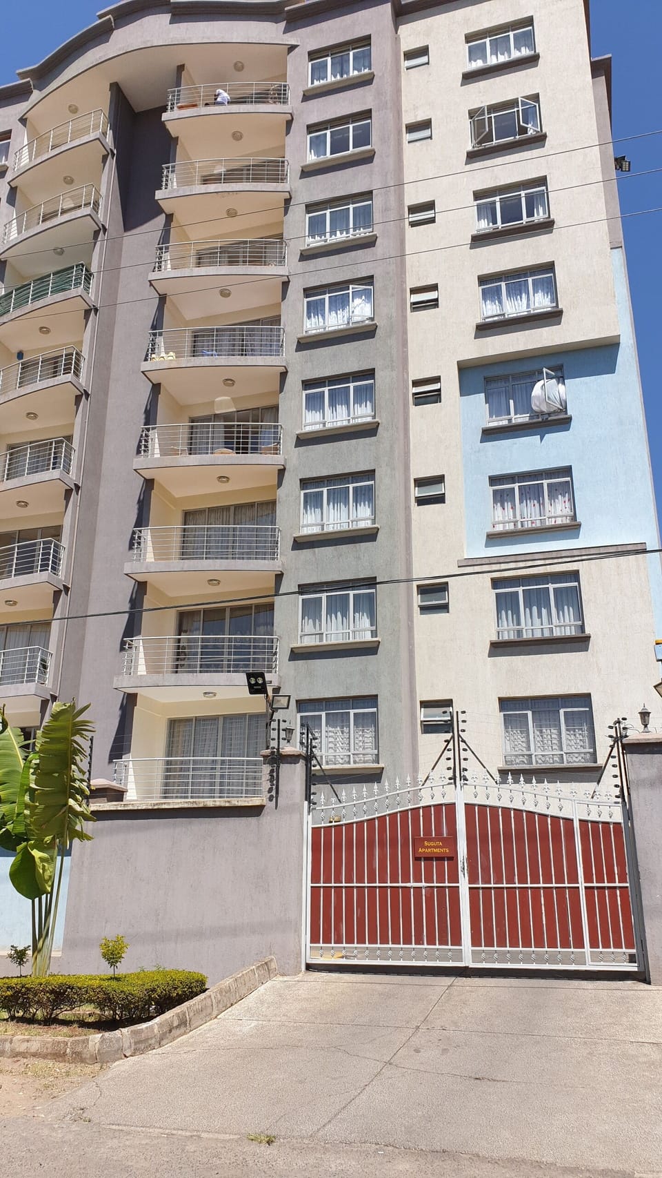 The apartment block