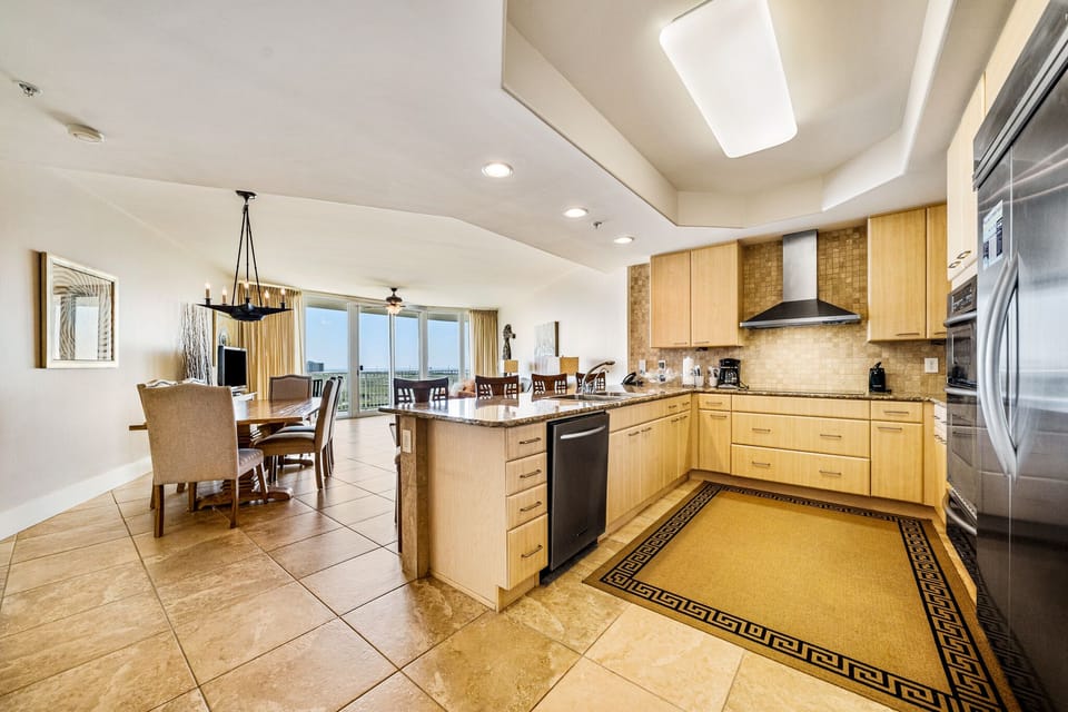 Caribe Resort D309 Kitchen Area