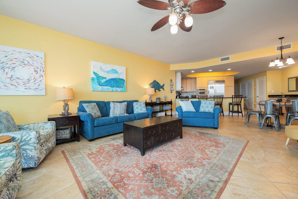 Caribe Resort C601 Living Room