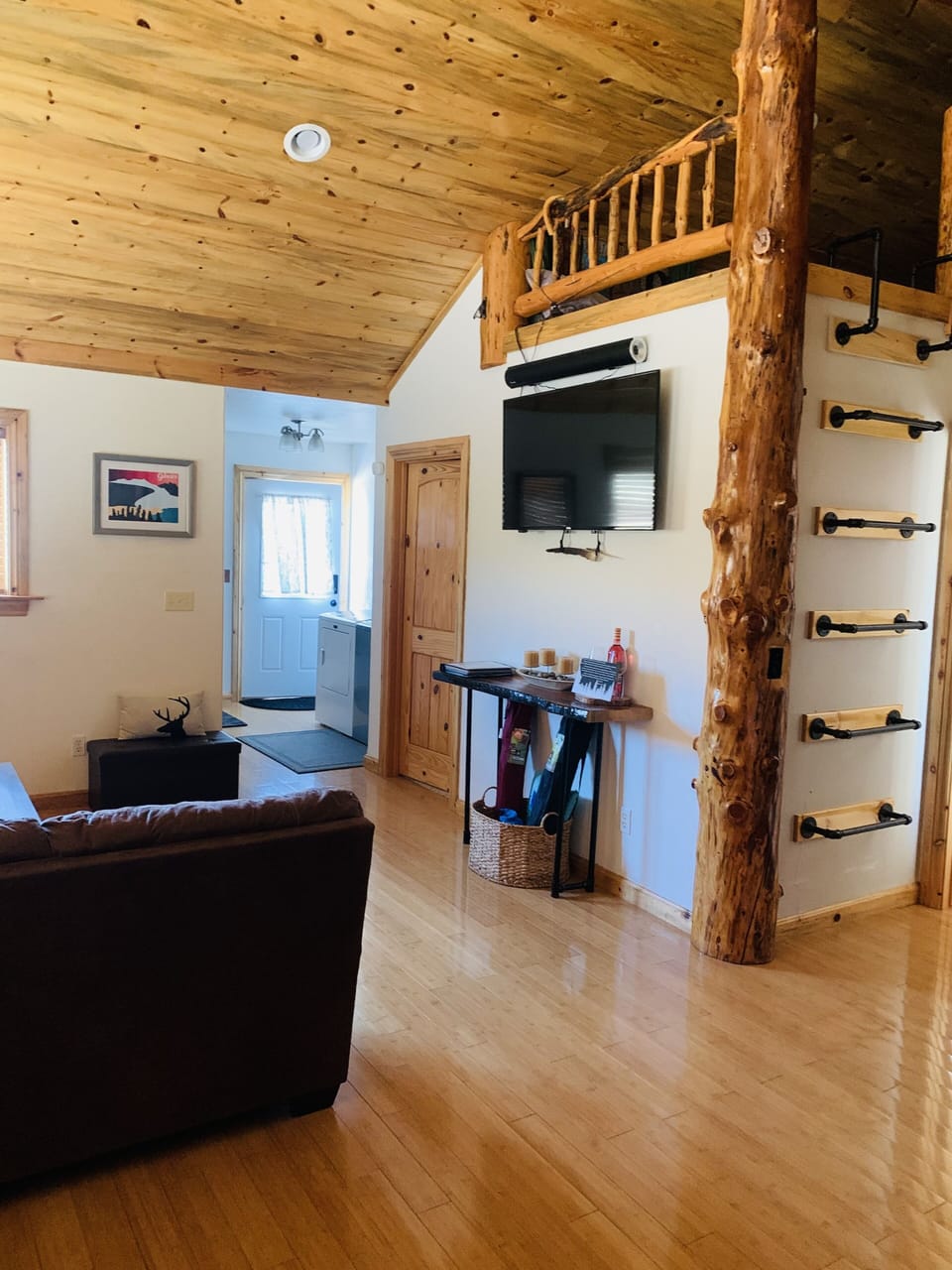 Ladder to loft space