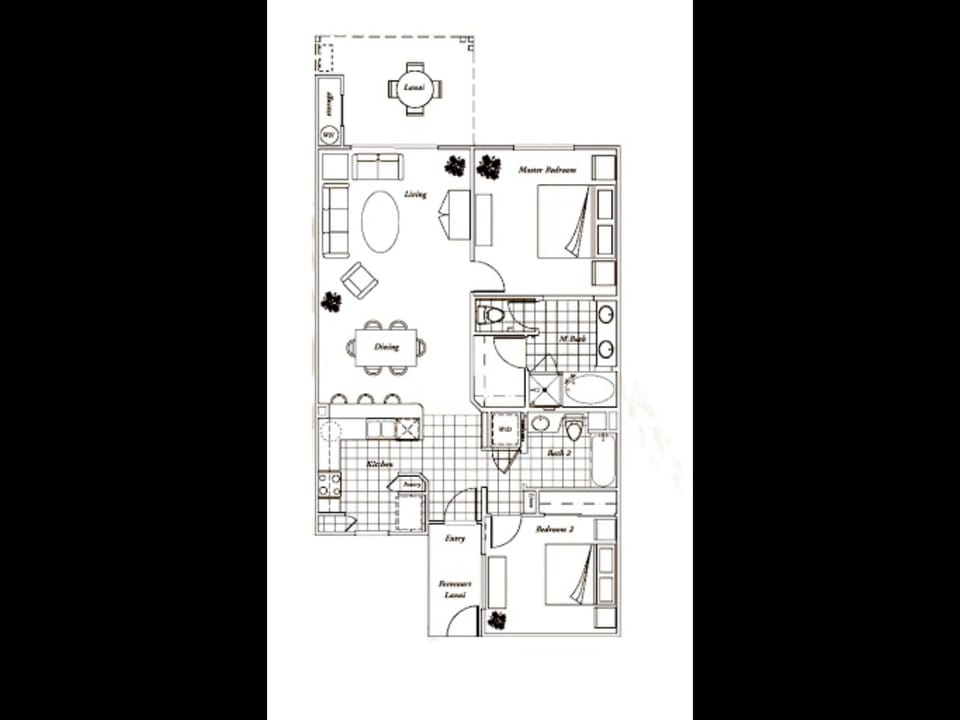 Villa floor plan 