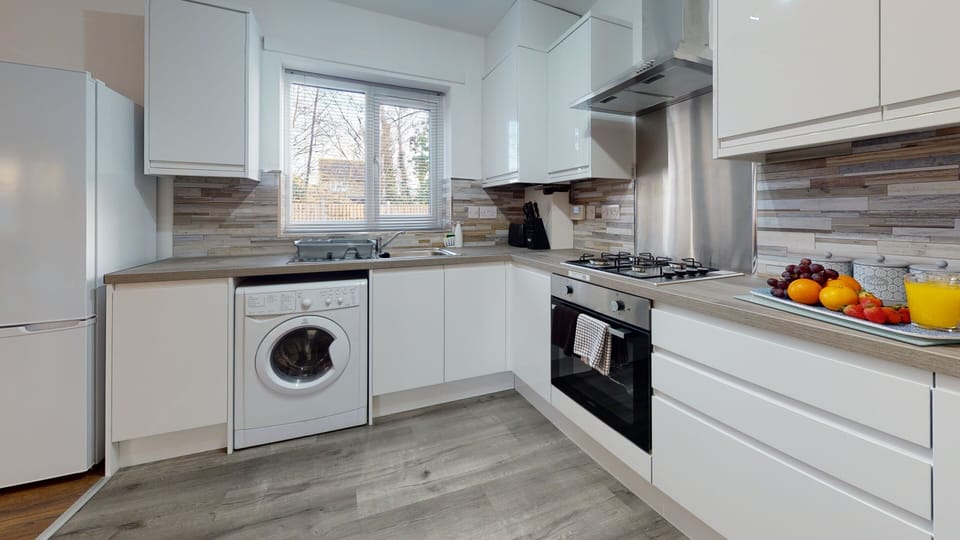 Modern fully equipped kitchen to prepare your meals