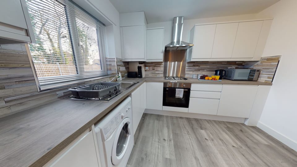 Modern fully equipped kitchen to prepare your meals