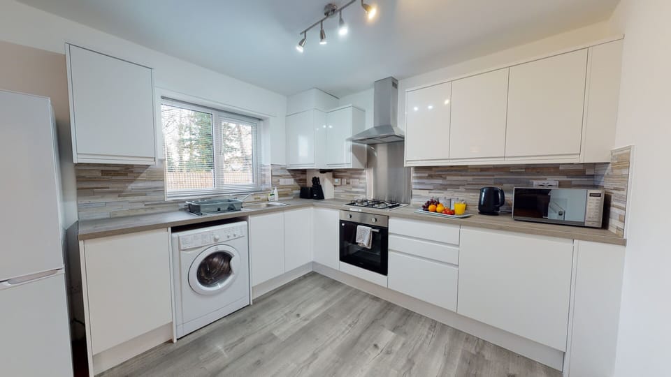 Modern fully equipped kitchen to prepare your meals