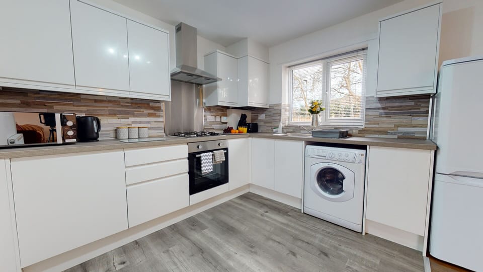 Modern fully equipped kitchen to prepare your meals